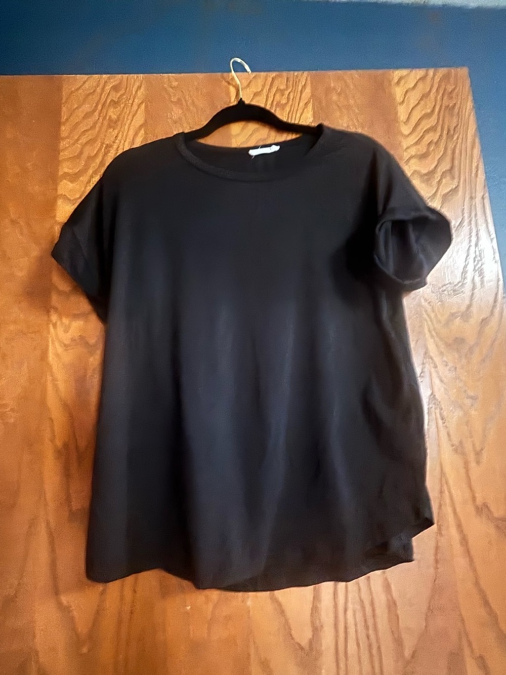 Classic Black Short-Sleeve Women's Tee